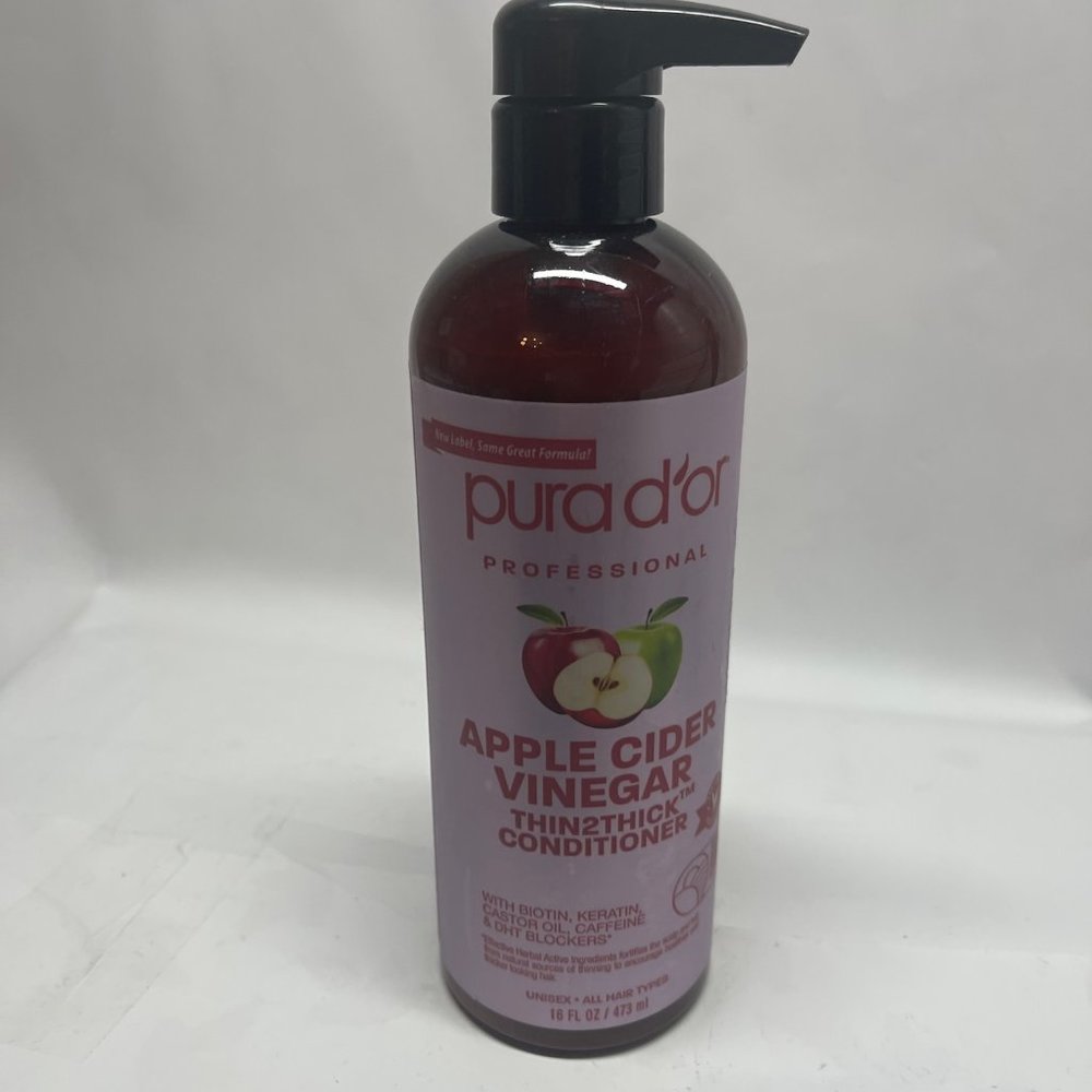 Pura D'or Professional Apple Cider Vinegar Conditioner - 16 oz / 473 mL